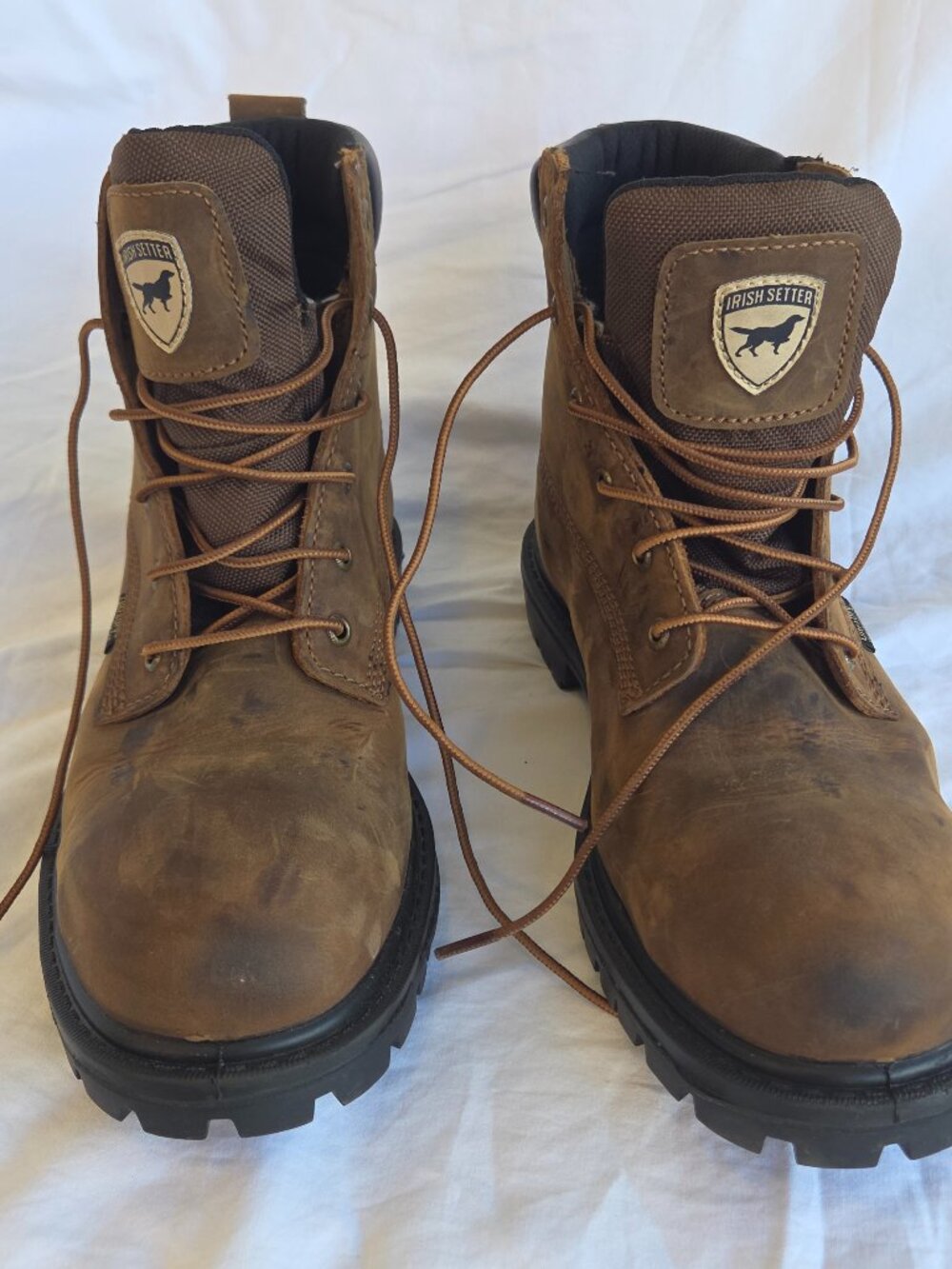 IRISH SETTER Hopkins Mens Sz 11 D Brown Safety Toe EH Work Boots MSRP 83672